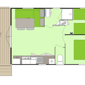 camping-mobil-home-bretagne-3-fleurs-bay-5-personnes-plan