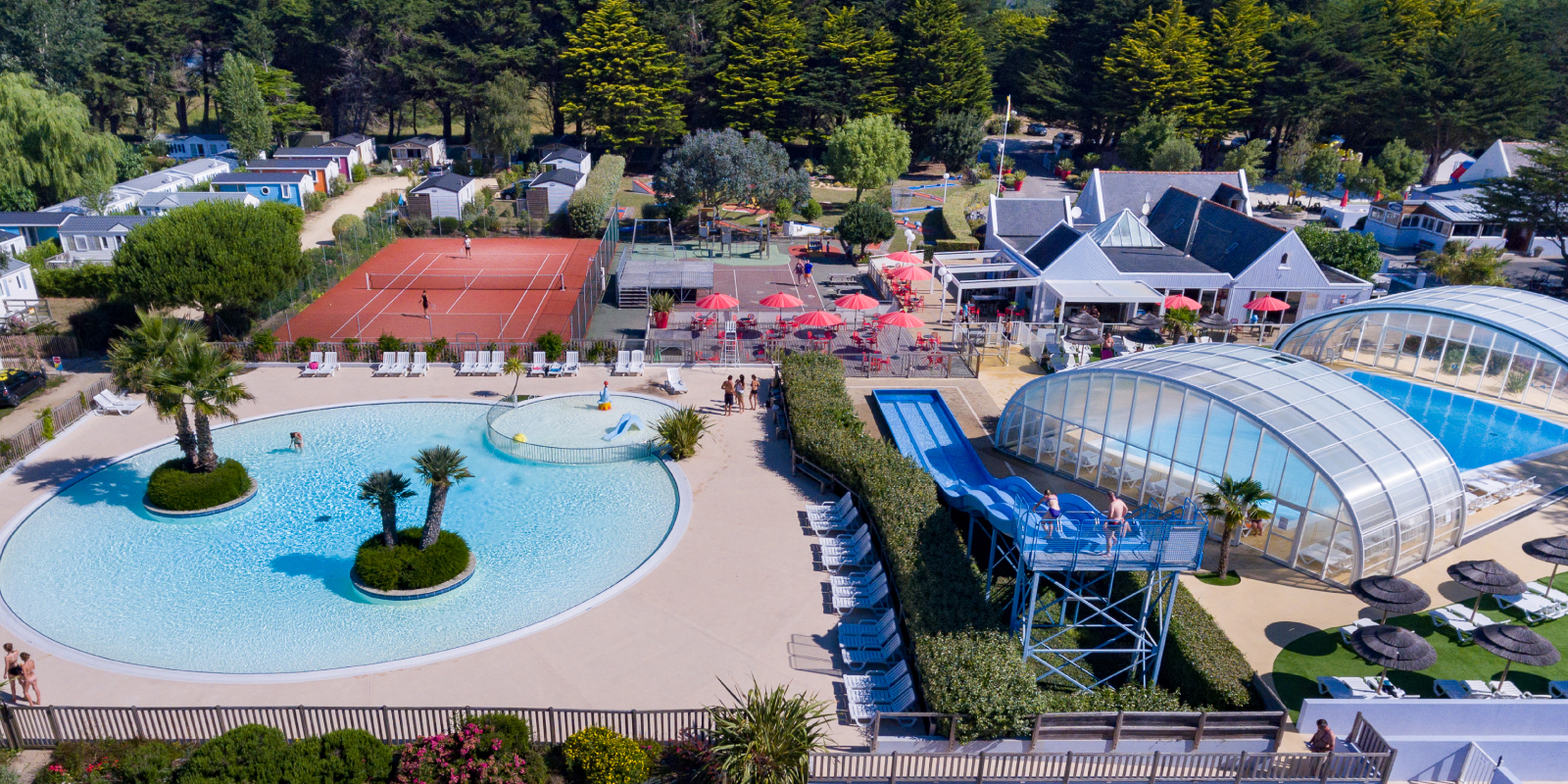 Map Of The Campsite Village La Plage Camping 4 Stars In
