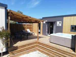 Cottage 6 personnes terrasse transat