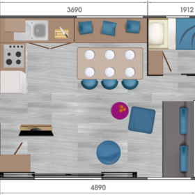 Cottage Premium 6 pers Cottage Premium 6 pers